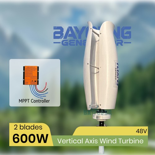 600w 48v windturbinen - 600w,