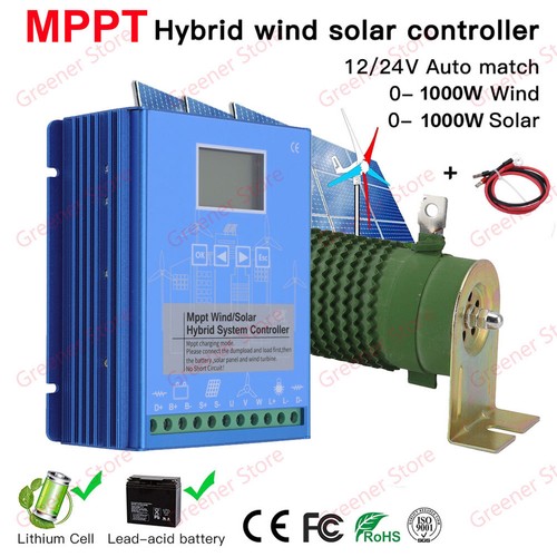 2000w solar wind - wind, mppt