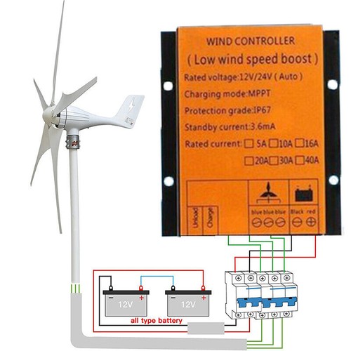1000w 12v 24v 48v windturbine - 12v/24v,