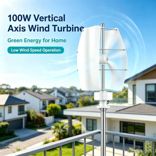 Vertikale achsen windturbine - vertikale, achsen-windturbine